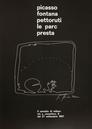 Il cenobio di Milano. Picasso, Fontana, Pettoruti, Le Parc, Presta