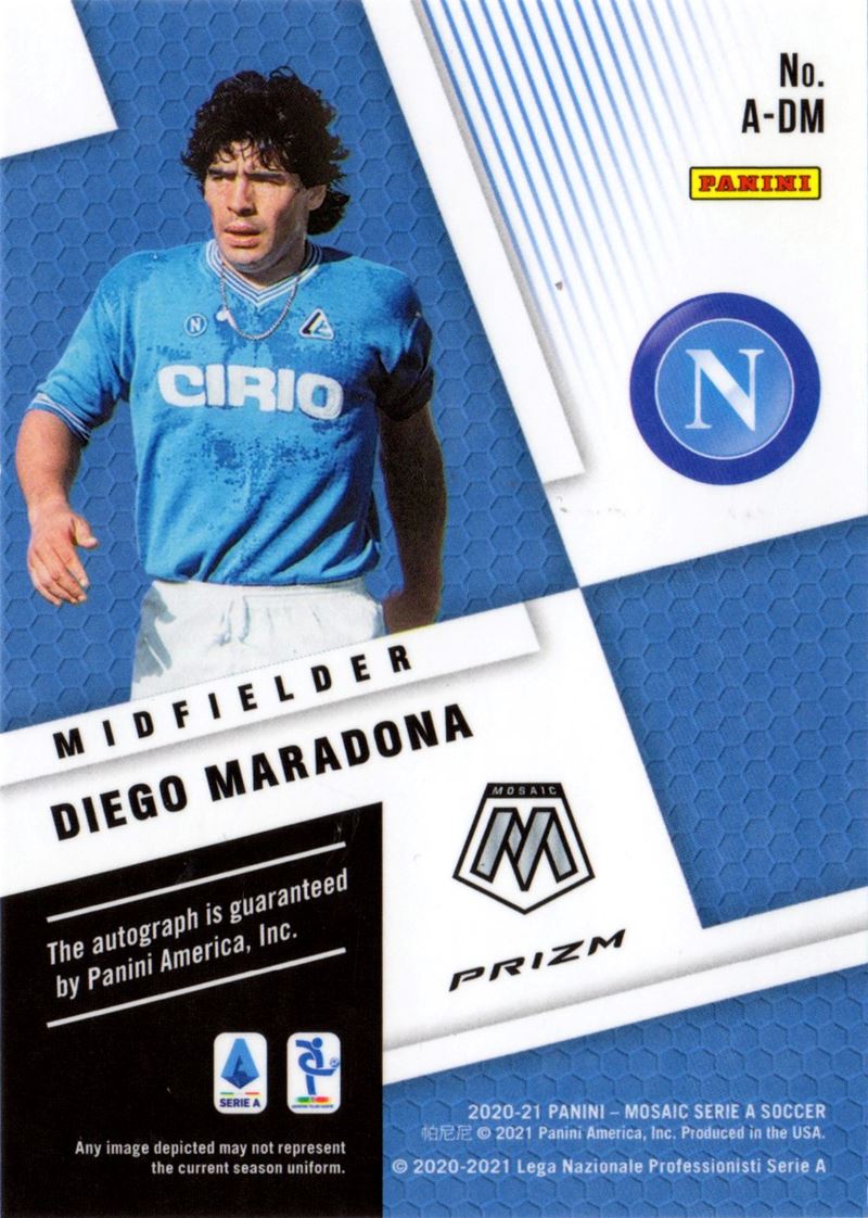 Diego Maradona - Napoli - Panini Mosaic Mosaic Prizm, Pop Culture /  Memorabilia e Card