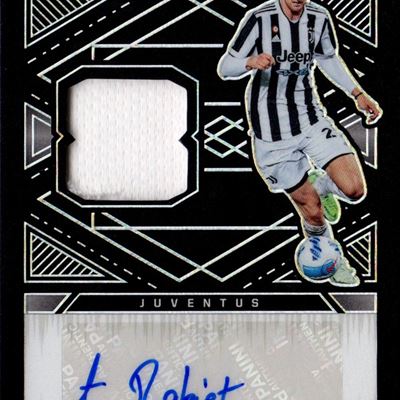 Card autografata Panini Obsidian Jersey 90/149