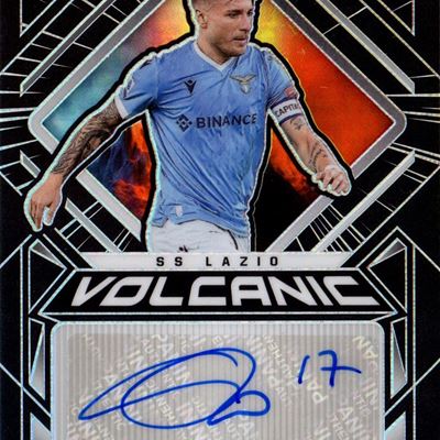 Card autografata - Panini Obsidian Volcanic 40/80