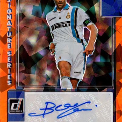 Card autografata Panini Donruss Optic Orange Cracked Ice, 2022