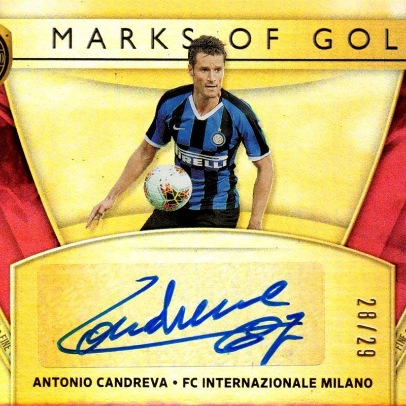 Antonio Candreva - Inter - Gold Standard Soccer Marks Of Gold 28