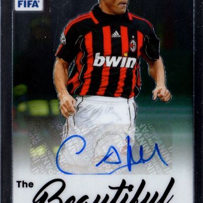 Card autografata The Beautiful Game - Panini Donruss Optic, 2022