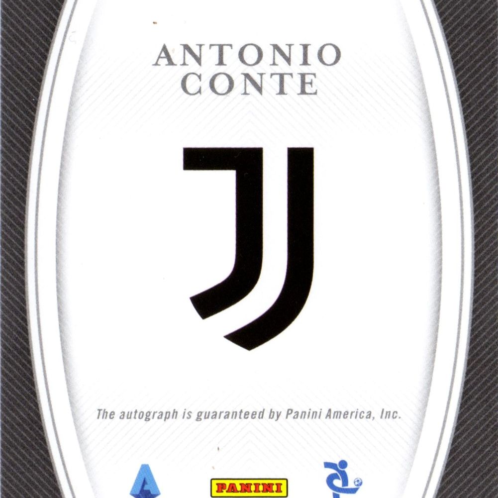 Antonio Conte - Card autografata Panini Chronicles National Treasures 146/167