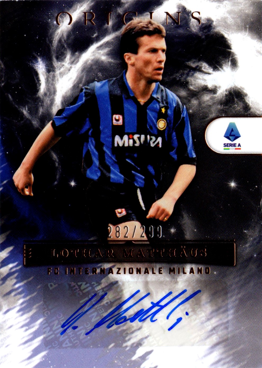 Lothar Matthaus - Inter - Panini Chronicles Origins Serie A 282/299 ...