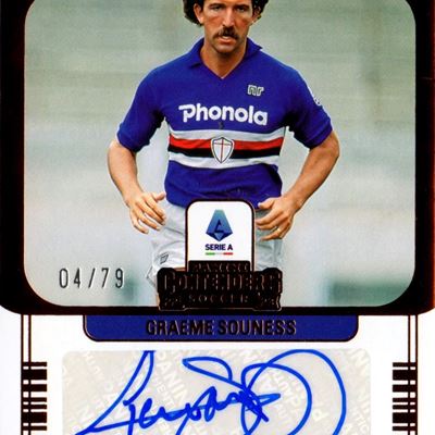 Card autografata Panini Chronicles Contenders 2023, tiratura 4/79