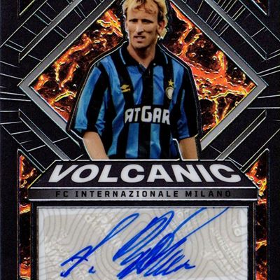 Card autografata Panini Obsidian Volcanic 150/199