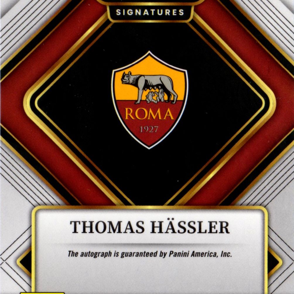 Thomas Hassler - Card autografata Panini Select Serie A Silver 2023