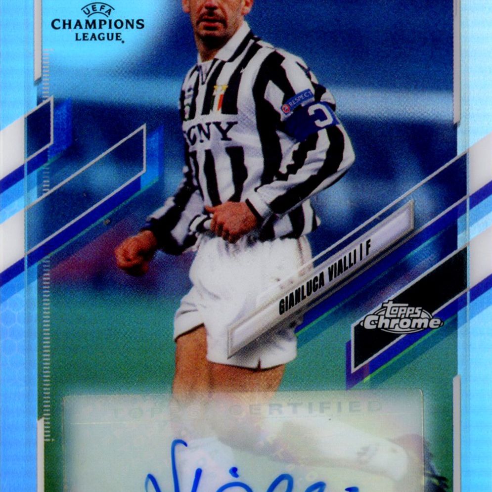 Gianluca Vialli サイン入りカード 69/99 【公式通販】