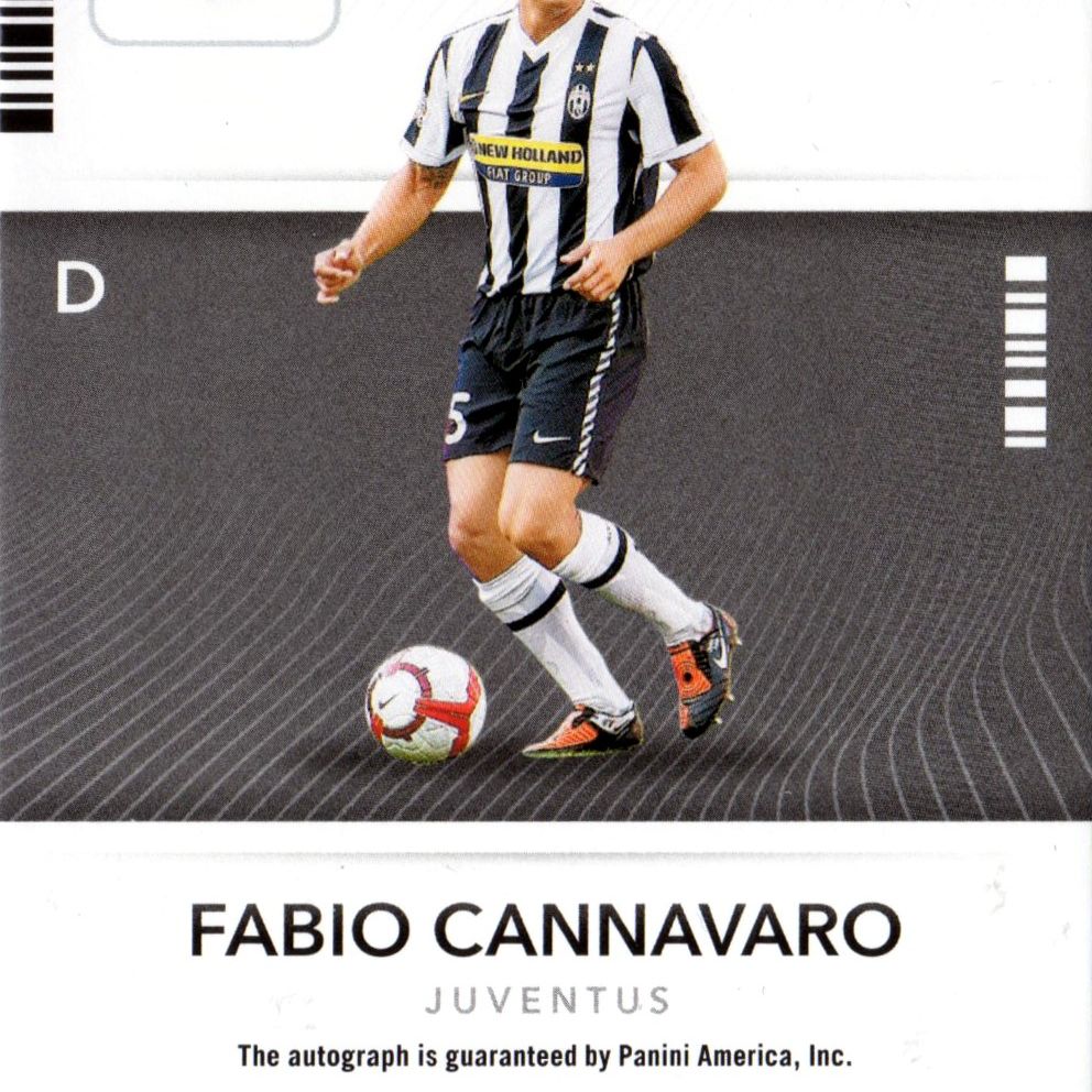 Carte Fabio Cannavaro - Italie - Topps Match Attax - Foot Stars Mondiales - Français