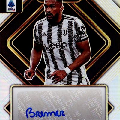 Card autografata Panini Select Serie A Silver Prizm