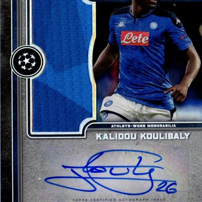 Card autografata Topps 177/199