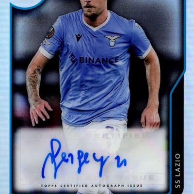 Card autografata Topps Champions League Merlin Chrome 2021