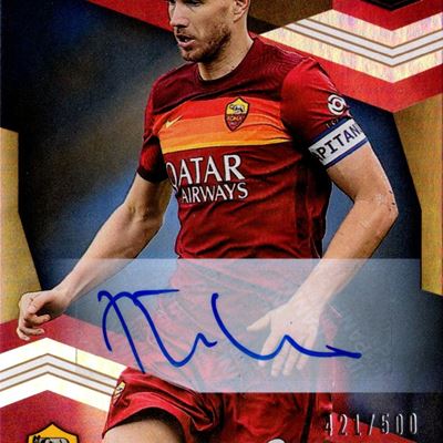 Card autografata - Panini Chronicles Elite Serie A, tiratura 421/500