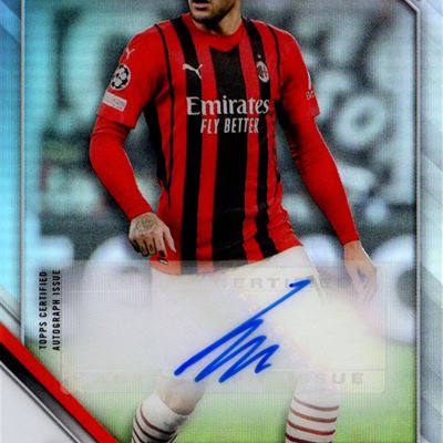 Card autografata - Topps Chrome UCL 2021