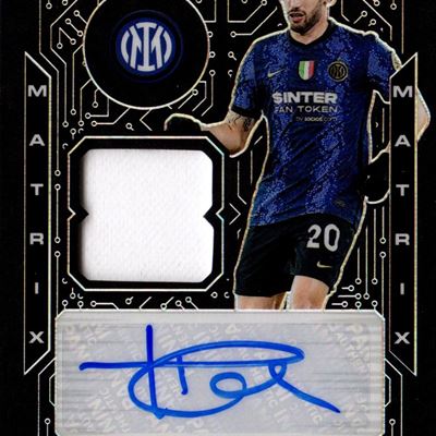 Card autografata con frammento di divisa - Panini America, 2021