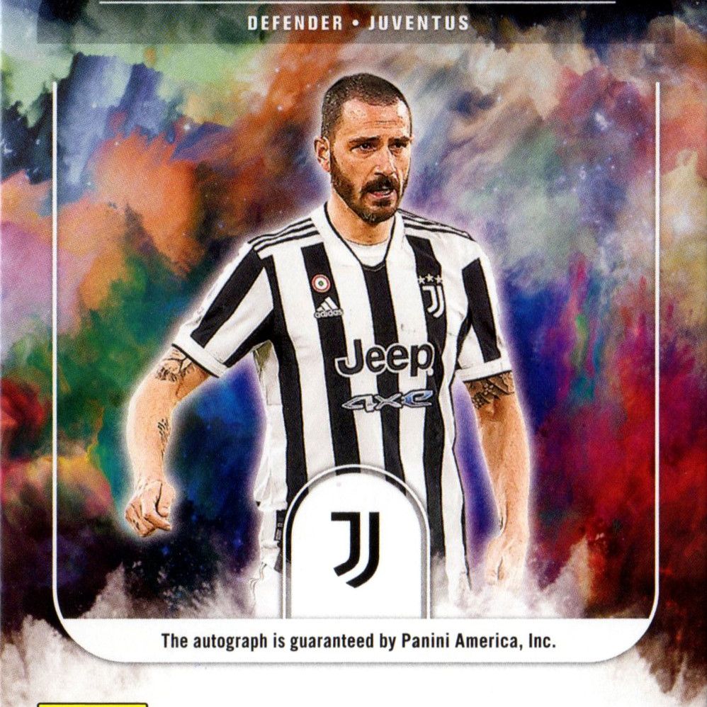 Leonardo Bonucci - Card autografata edizione Panini Origins Soccer 17/179