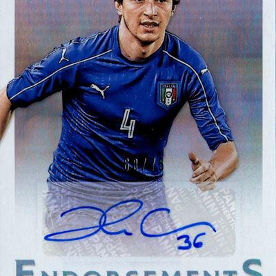 Card Autografata Panini Aficionado Endorsements 68/75