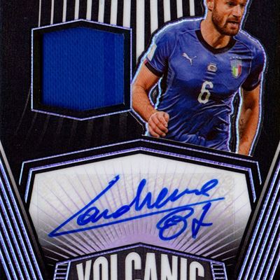 Card autografata Panini Obsidian Volcanic Patch 48/49