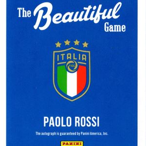Paolo Rossi - Panini Donruss Soccer Beautiful Game | Pop Culture 