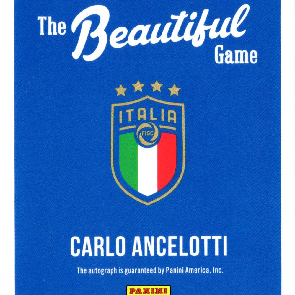 Image Ancelotti image beautiful image beautiful image beautiful image beautiful image beautiful image beautiful - Carlo Ancelotti - Panini Donruss The Beautiful Game | Pop Culture ...