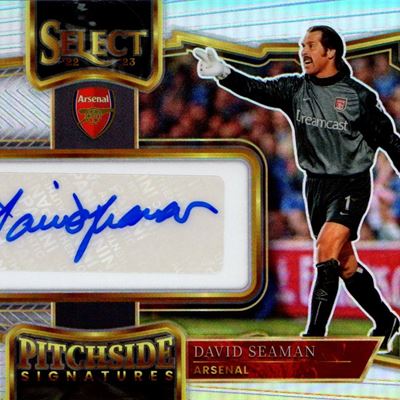Card autografata - Panini Select Pitchside