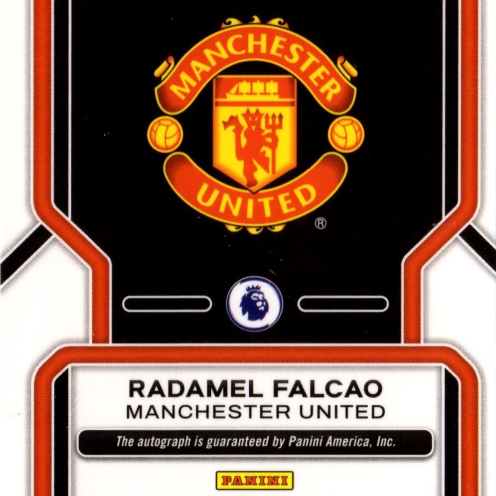 Radamel Falcao - Card autografata Panini Prizm 2022