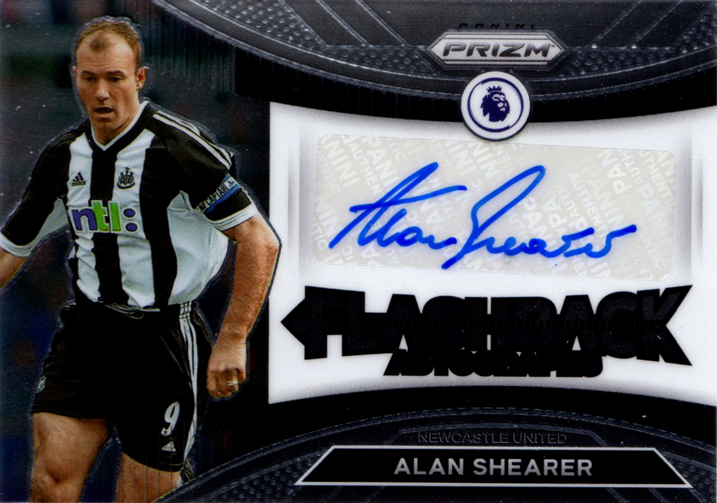 Alan Shearer - Newcastle – Panini Prizm EPL Premier League 