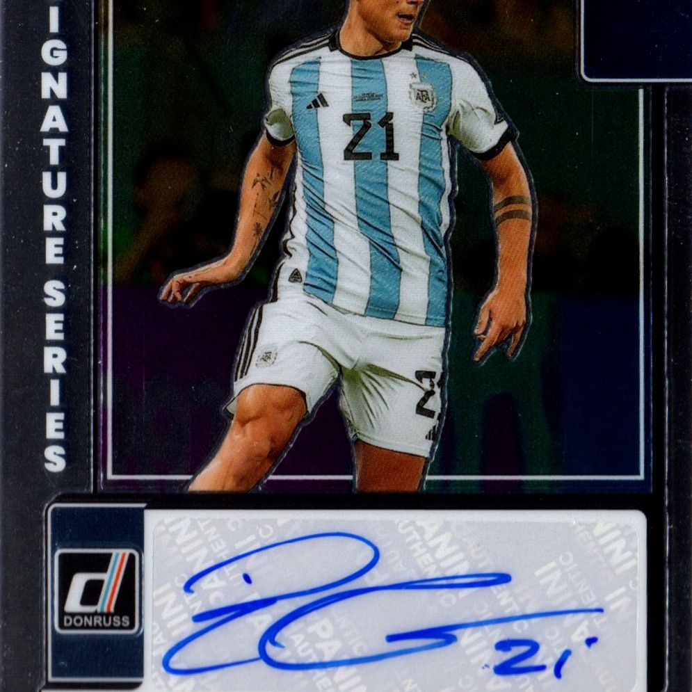 Paulo Dybala - Argentina - Panini Donruss FIFA Signature Series | Pop  Culture / Memorabilia & Cards | Finarte, casa d'aste