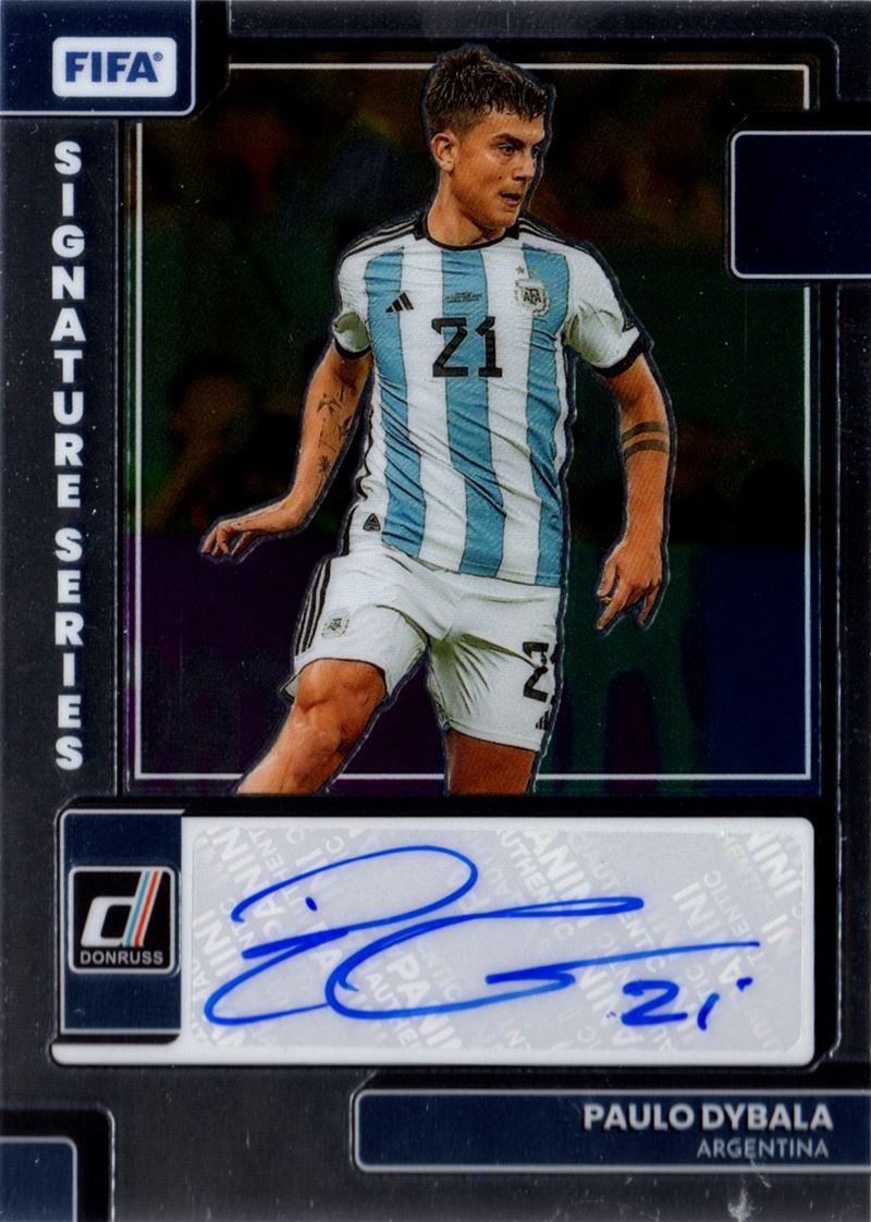 Paulo Dybala - Argentina - Panini Donruss FIFA Signature Series