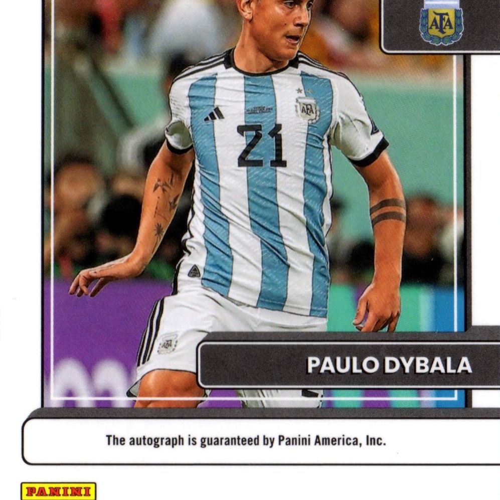 Paulo Dybala - Argentina - Panini Donruss Fifa Signature Series