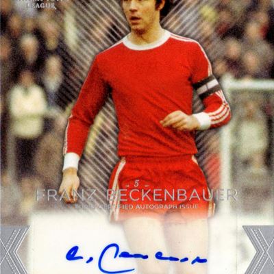 Card autografata Topps UCL Showcase del 2015