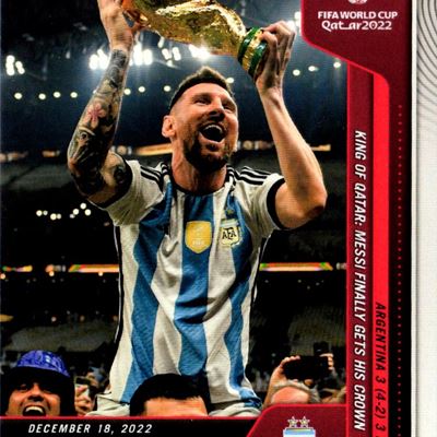 Carta 118 della Panini Instant FIFA W/C 2022 Qatar Champion
