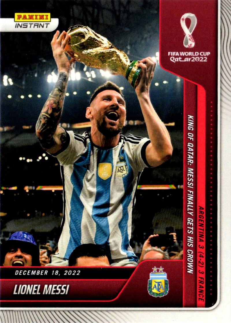 Lionel Messi - Panini Instant Fifa W/C 2022 Qatar Champion | Pop 