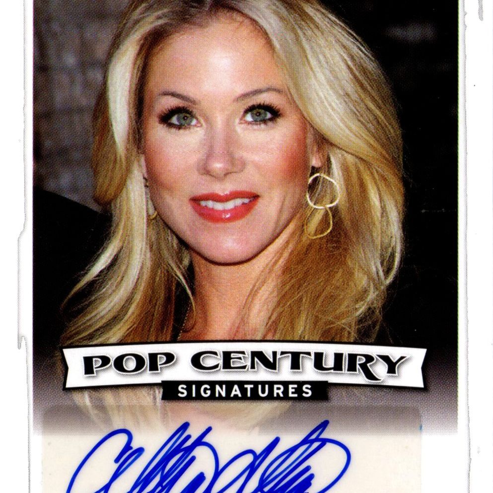 Christina Applegate Leaf Pop Century Pop Culture / Memorabilia