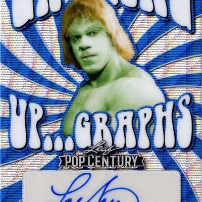 Leaf Pop Century Metal Growing Up Graphs Wave Blue, autografato, tiratura 09/10