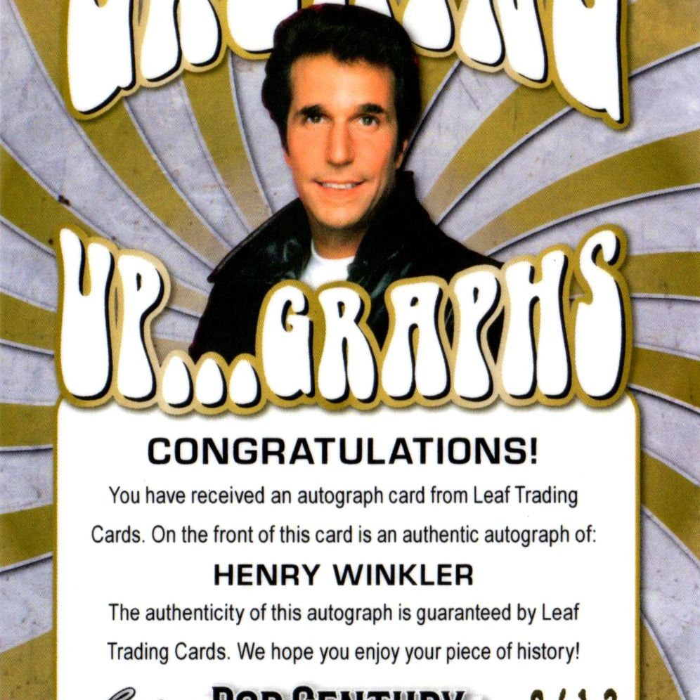 Henry Winkler (fonzie) - Leaf Metal Pop Century Purple, 2022, tiratura 9/12