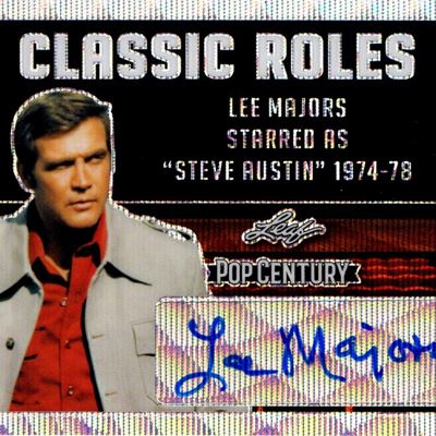 Card autografata della Leaf Pop Century Classic Roles