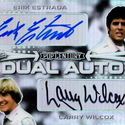 Card autografata Leaf Pop Century Dual Auto