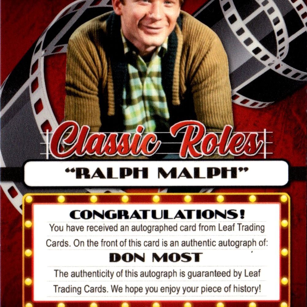 Don Most - Leaf Metal Pop Century Classic Roles Green, tiratura 2/7