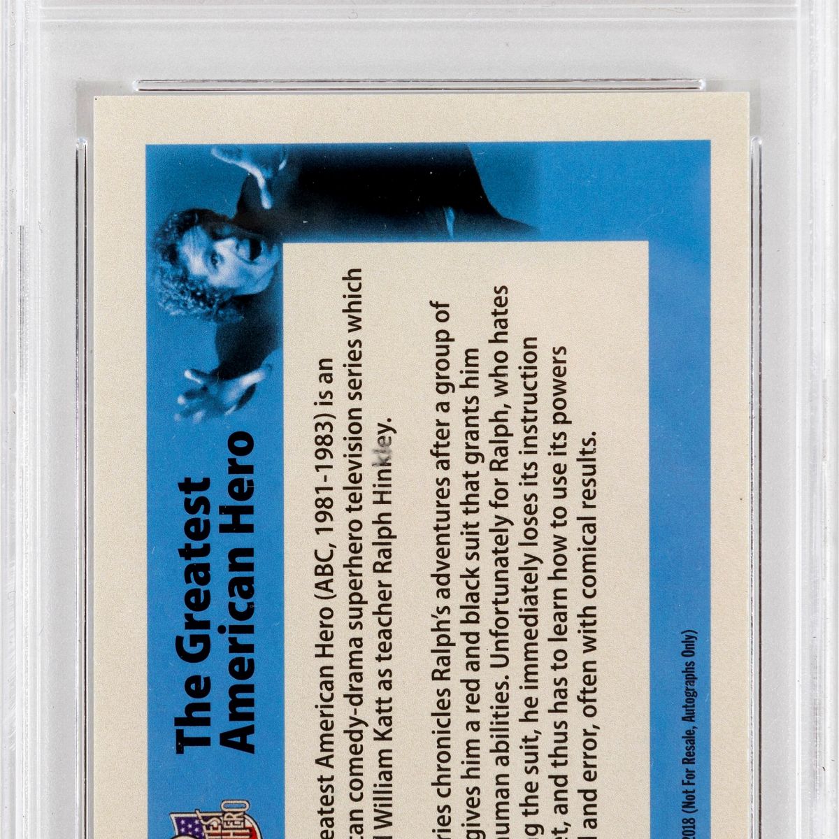 William Katt - Card autografata PSA