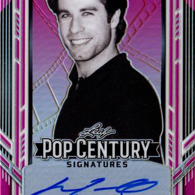 Card autografata Leaf Pop Century Crystal Refractor 19/20
