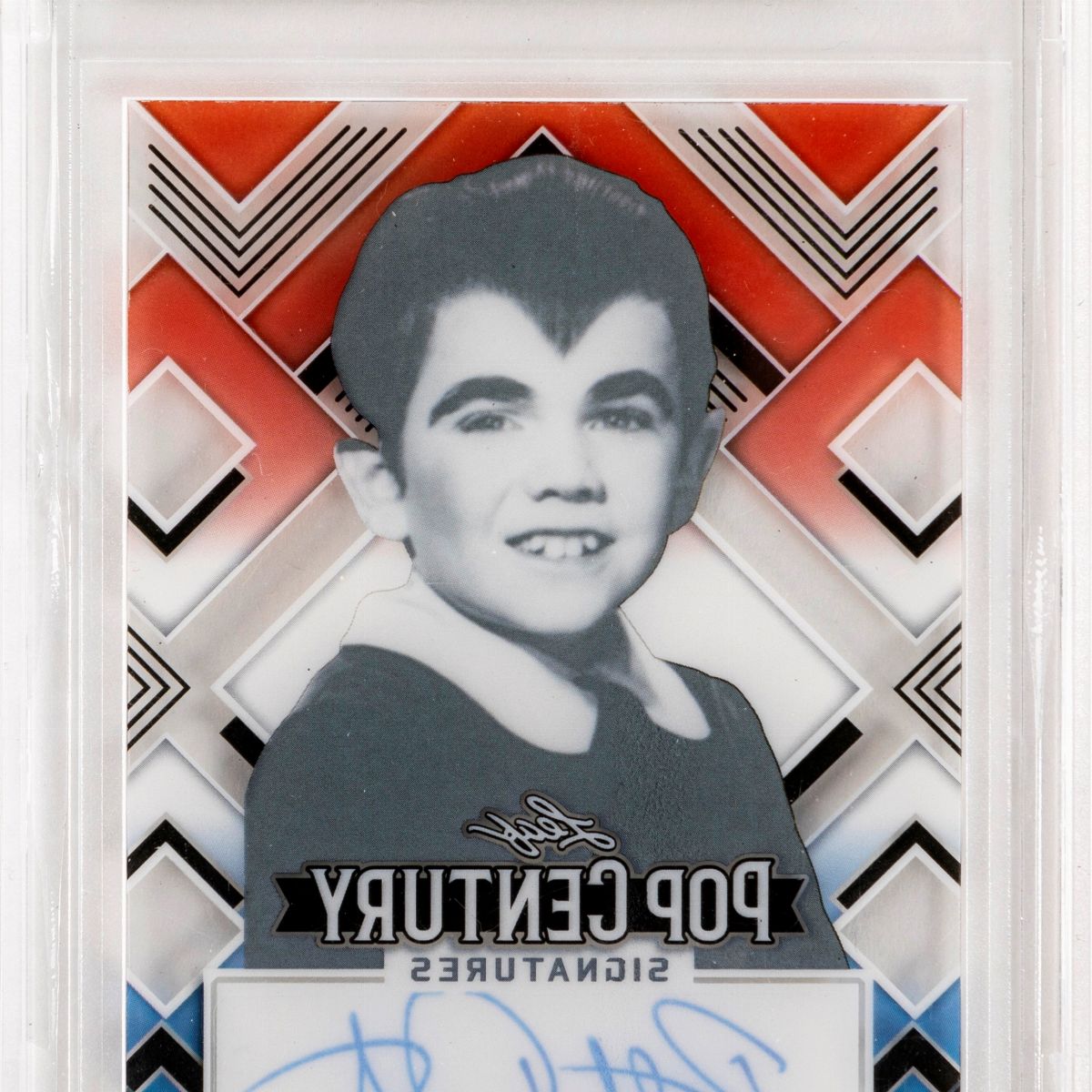 Butch Patrick - Leaf Metal Clear Growing Up Graphs (The Munsters) 1/1, card autografata