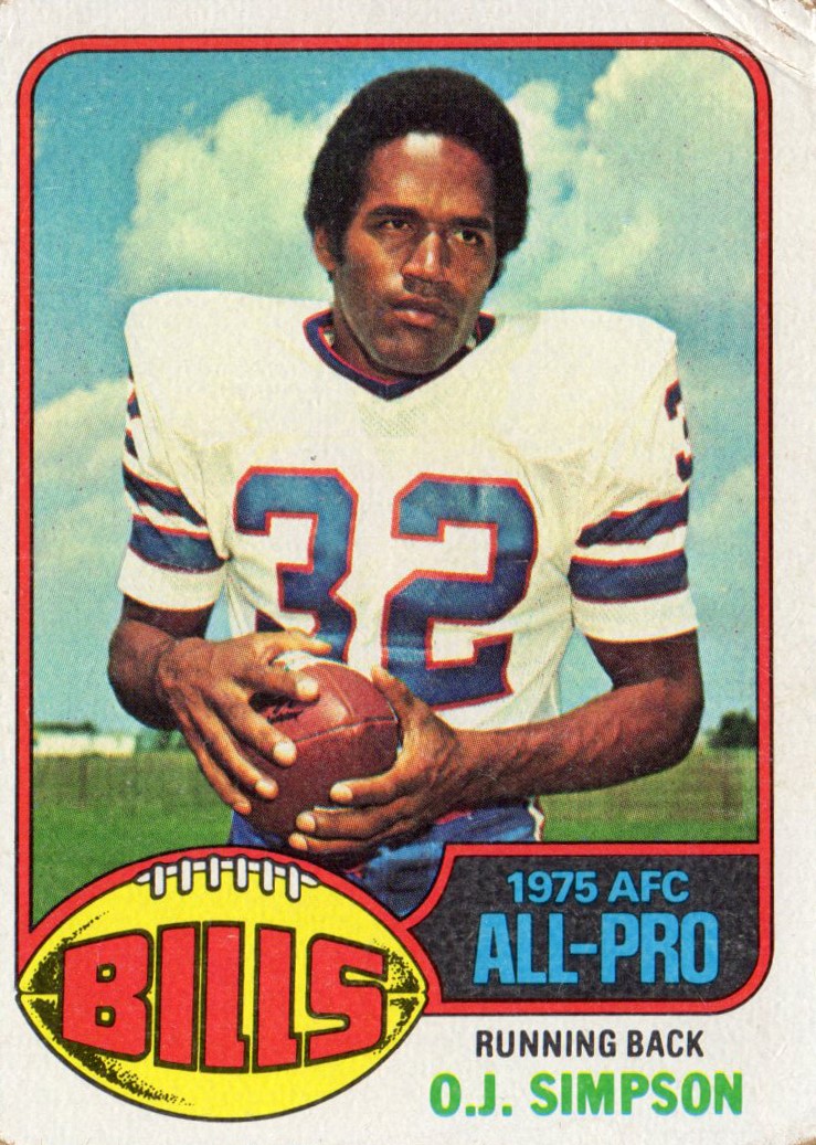 Oj Simpson - Maglietta ufficiale dei Buffalo Bills, firmata