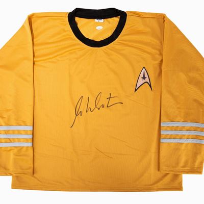 Uniforme di Star Trek autografata