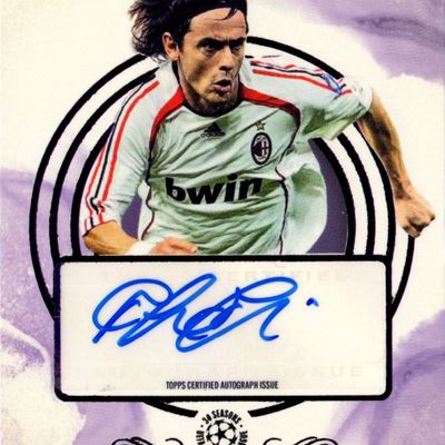 Card autografata Topps Pearl UCL Soccer 3/25
