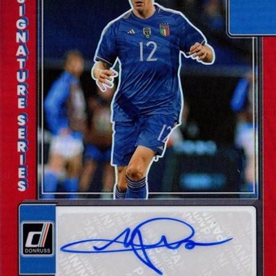 Panini Donruss Signature Series Red Prizm 9/25
