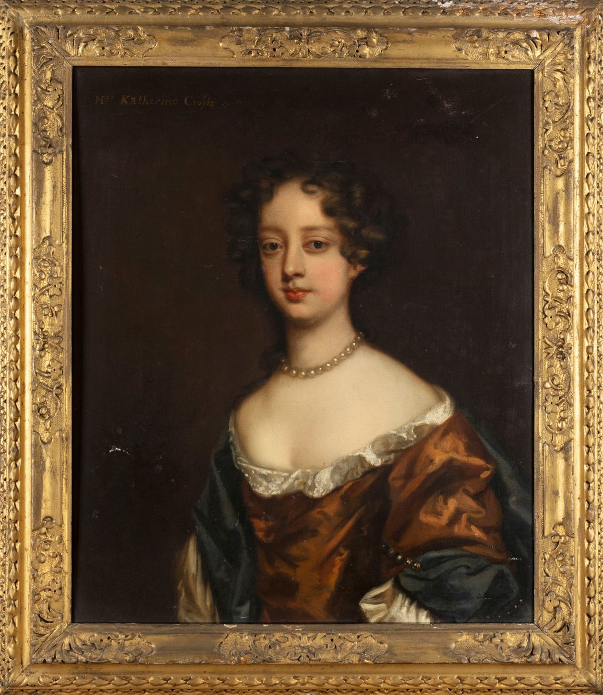 Scuola Inglese, Ultimo Quarto del Secolo XVII - Mary Beale, Ritratto di Mrs Catherine Crofts a me...