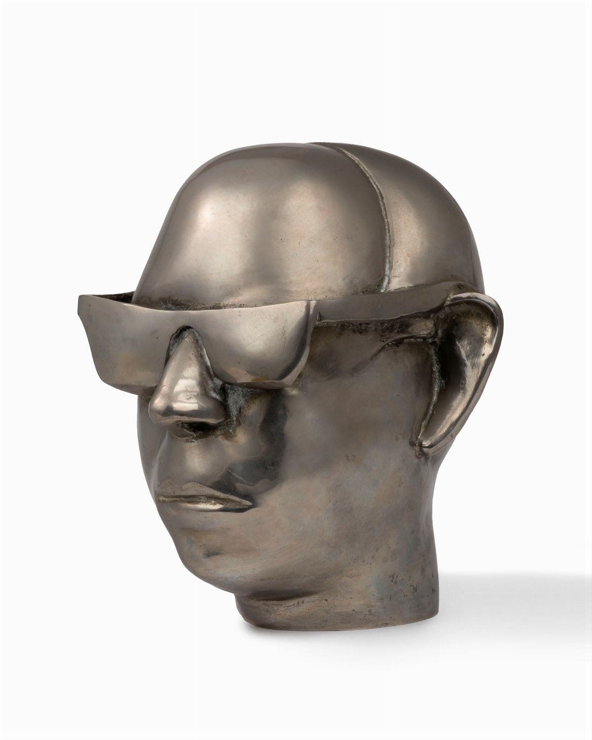 Joachim Schmettau - Testa d'uomo in bronzo