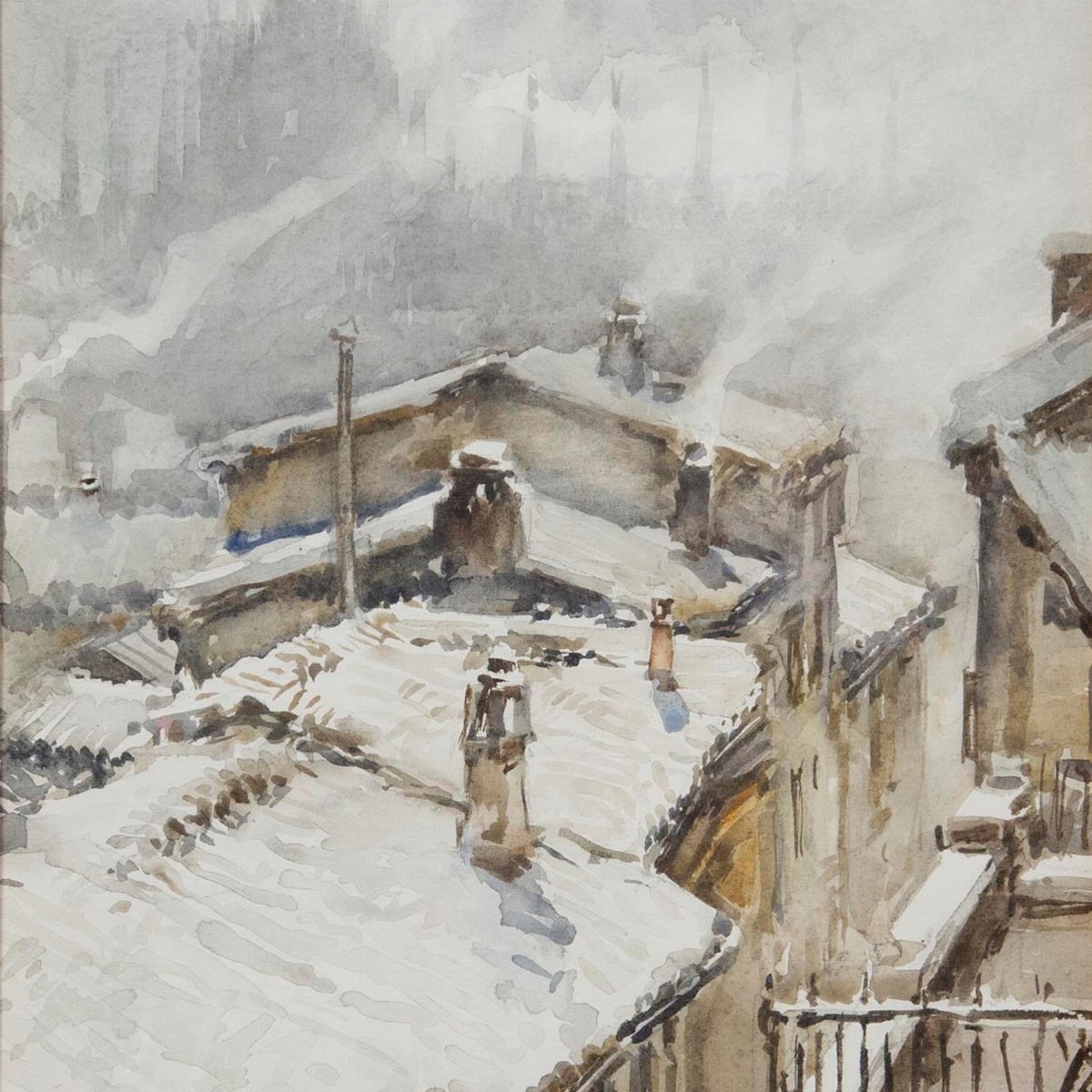 Aldo Raimondi - Vedute di Milano: Verso il Duomo; Naviglio; Arco della Pace